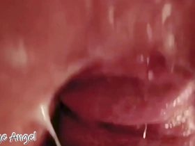 Curvy gay ass filled by hot sperm closeup