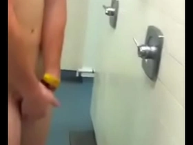 Shower big cock guy